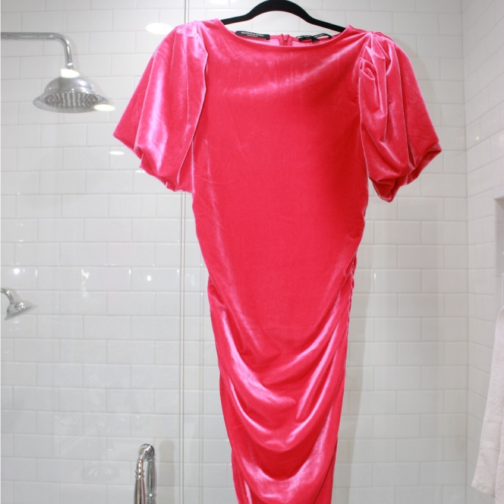 Scotch & Soda Vibrant Pink dress